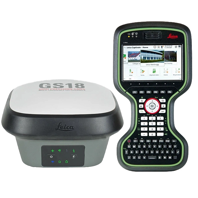 Комплект GNSS-приемника ровера Leica GS18 (GSM)+CS20 Disto