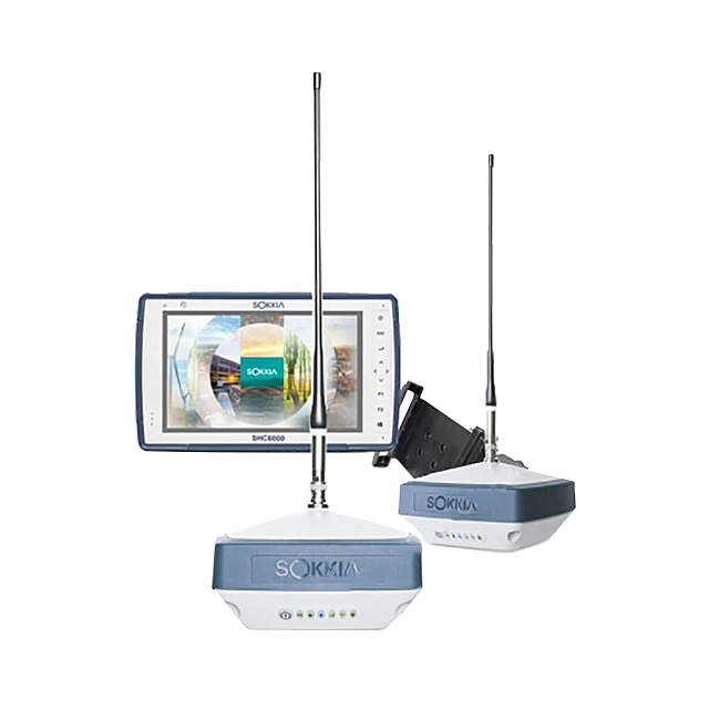 Комплект из двух приемников Sokkia GRX3 с модемами UHF/GSM и контроллера SHC6000 с GSM модемом