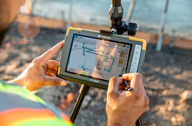 Полевой контроллер TOPCON FC-6000 с GSM модемом Полевой контроллер TOPCON FC-6000 с GSM модемом