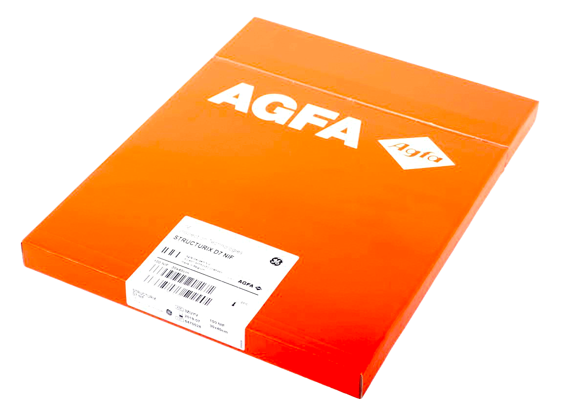 Плёнка рентгенографическая Agfa Structurix D7 NIF 30x40 
